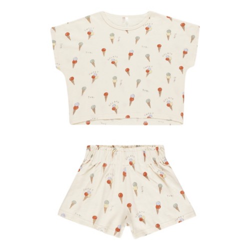 Toddler Girls' Rylee + Cru Raegan T-Shirt and Shorts Set