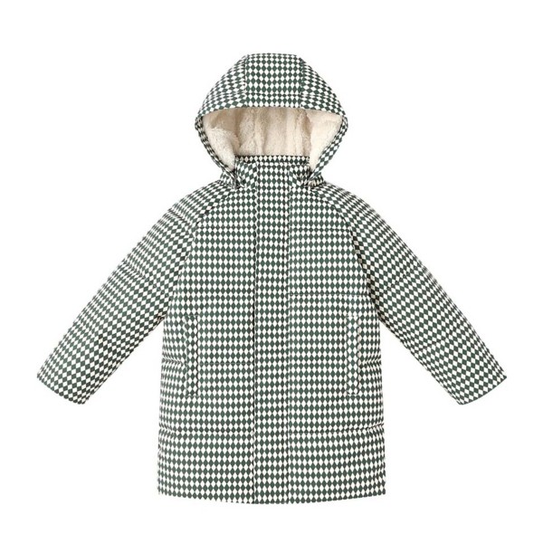 Kids' Rylee + Cru Long Diamond Puffer Jacket 6/7 Natural