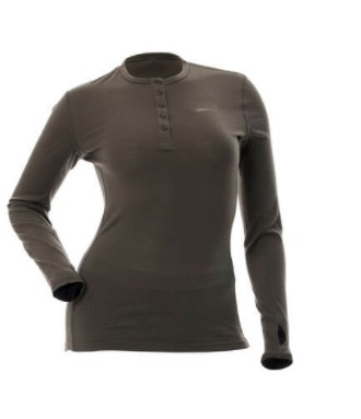 Women's DSG Outerwear Merino Wool Long Sleeve Button Up Shirt