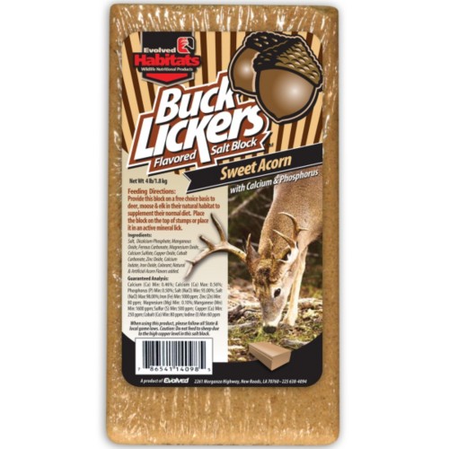Evolved Habitats Buck Lickers Mineral Block Attractant