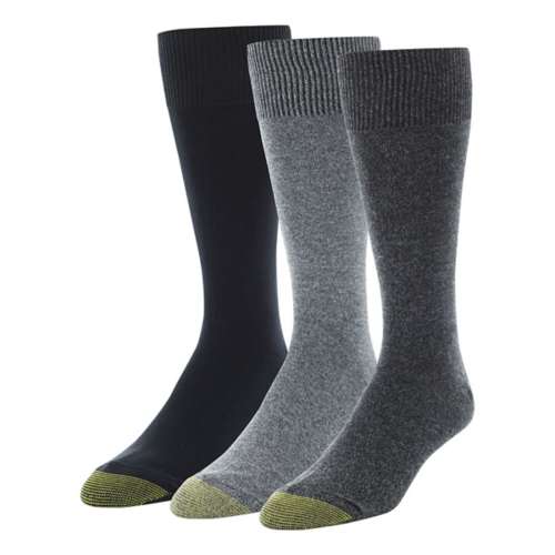 Gold toe men's cotton socks 2025 flat knit