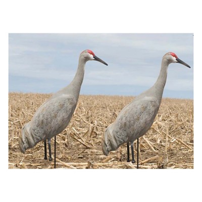 SX Full Body Painted Sandhill Crane Decoy 2 Pack