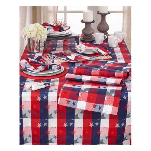 Saro Trading Co. Americana Checkered Palcemat