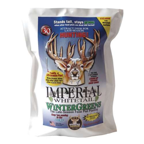 Whitetail Institute Imperial Winter-Greens Food Plot Seed Fall Planting 3-Pound 