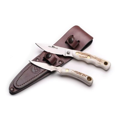 Knives Of Alaska Alpha Wolf/Cub Bear Combo Set Knife