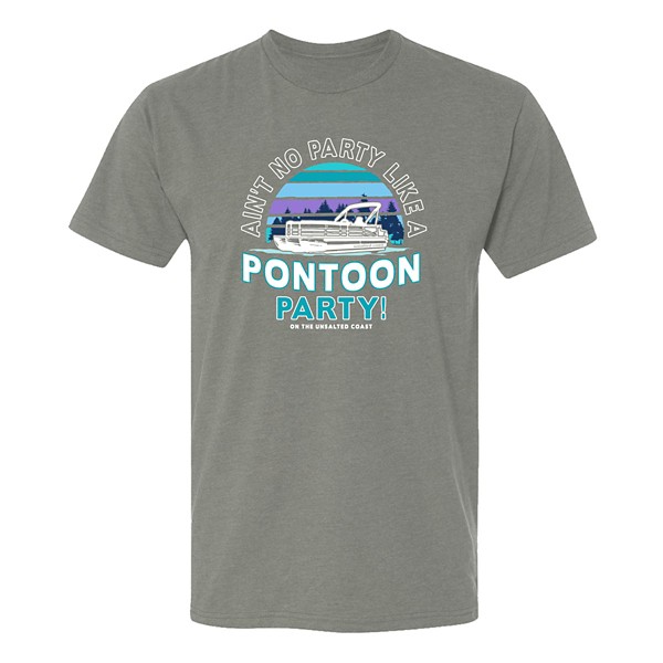 Women's Unsalted Coast Pontoon Party T-Shirt product image