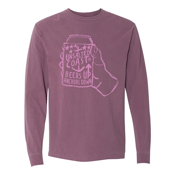 Women's Unsalted Coast Beer Can Long Sleeve T-Shirt product image