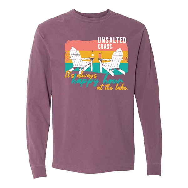 Women's Unsalted Coast Happy Hour Long Sleeve T-Shirt product image