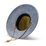 Hemlock Hat Co Printed Brim Straw Sun Hat - Thumbnail 1 of 2