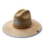 Hemlock Hat Co Printed Brim Straw Sun Hat - Thumbnail 2 of 2