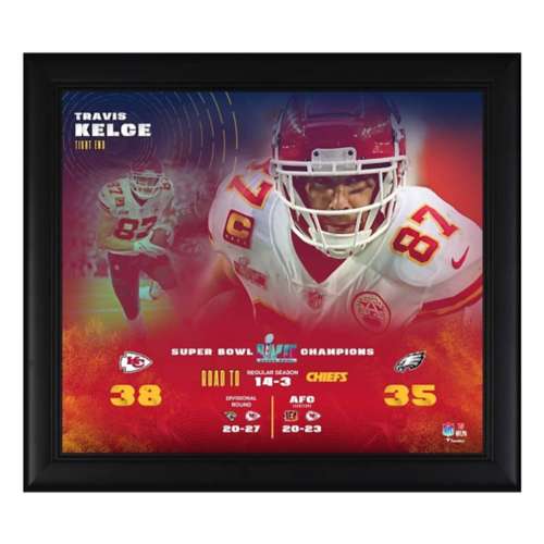 Travis Kelce Kansas City Chiefs Super Bowl LVII Champions