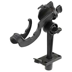Portable Four Hole Bucket Rod Holder Accessories Boat Rod Rack Pole Tube  Boat Fishing Rod Rack Holder for Table Bank Fishing Boat black