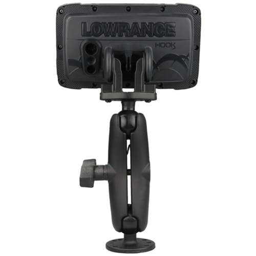 RAM C-Size Double Ball Mount for Lowrance Hook² Series