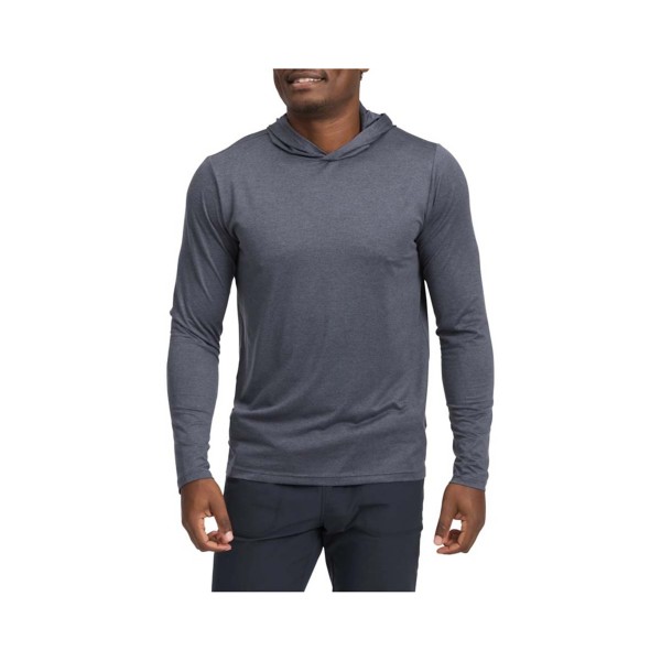 Men's Black Diamond Circuit Long Sleeve T-Shirt Medium Charcoal