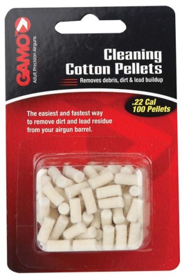 Gamo .22 Caliber Airgun Cotton Cleaning Pellets 100 Count