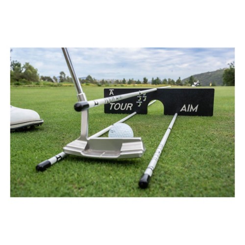 Tour Aim Golf Tour Aim 2.0 Alignment Training Aid with Alignment Sticks