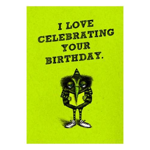 Bald Guy Greetings Love Celebrating Your Birthday Card