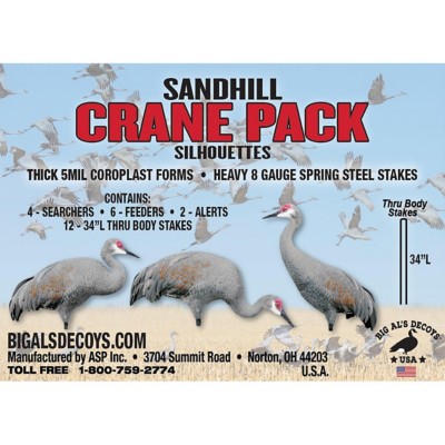 Big Al's Sandhill Crane Silhouette Decoys