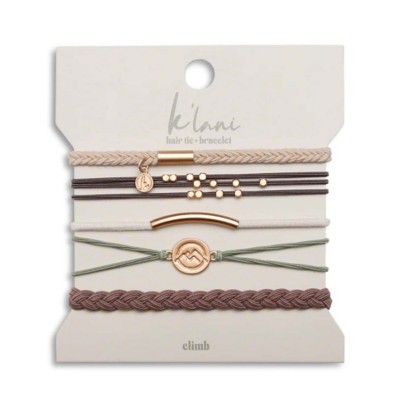 CLIMB K'lani Haargummi-Armband – Größe S, Für Handgelenke Unter 12,7 Cm, Stylisches Accessoire