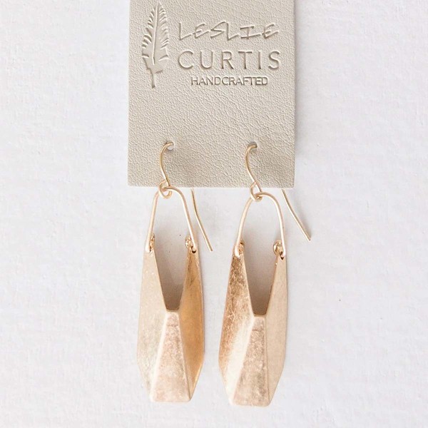 Leslie Curtis Jewelry Ella Earrings Gold