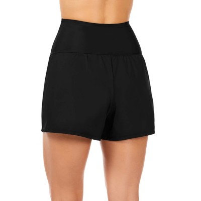 control top swim shorts