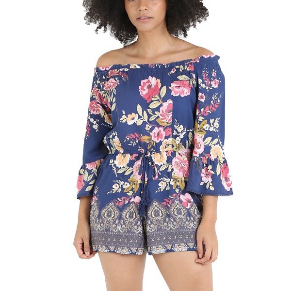 Women's Angie Off The Shoulder Romper product image