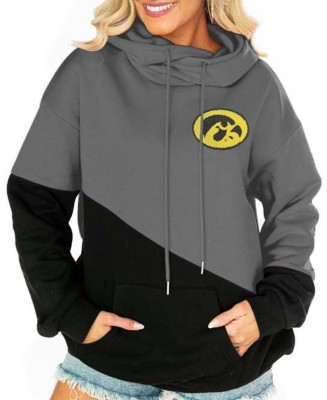 Gameday Couture Women's Iowa Hawkeyes Match Hoodie, SHIATZY CHEN ruched  cropped jacket