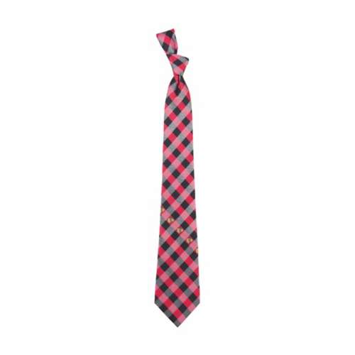 Eagles Wings Chicago Blackhawks Check Tie