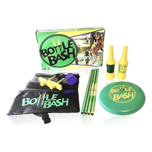 Bottle Bash Frisbee Game