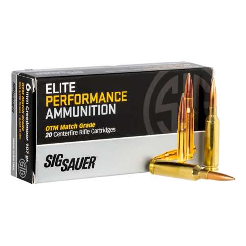 SIG SAUER Elite Performance Match Grade OTM Rifle Ammunition 20 Round Box