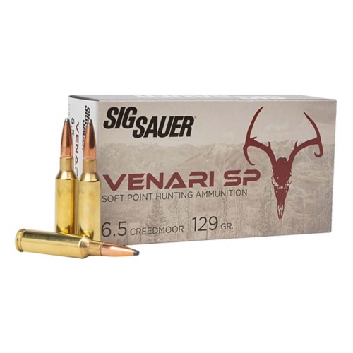 SIG SAUER Venari SP Hunting 6.5 Creedmoor Rifle Ammunition 20 Round Box