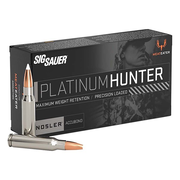 SIG SAUER Platinum Hunter Nosler Accubond Rifle Ammunition