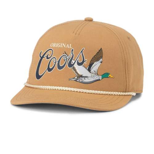 American Needle Canvas Cappy Coors Snapback Hat