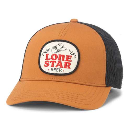 hat eyewear Books 7 Silver, Men's American Needle Twill Valin Patch Lone  Star Beer Hat Snapback Hat