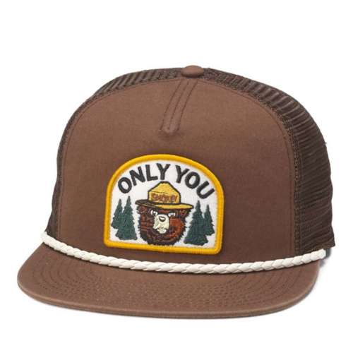 American Needle Wyatt Smokey Bear Snapback Hat