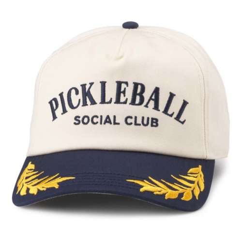 American Needle Club Captain Pickel Ball Snapback Hat