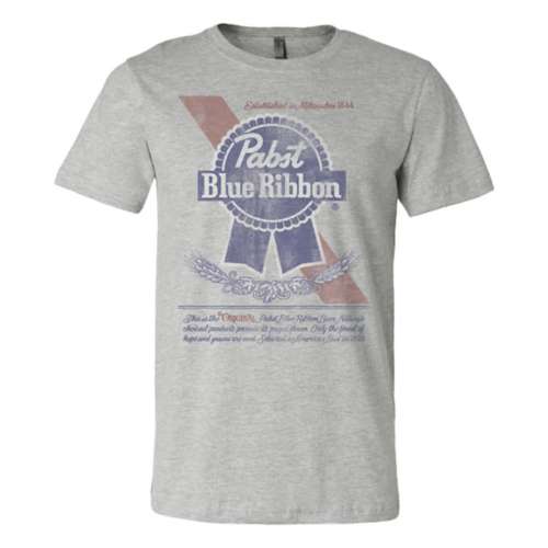 Adult Brew City Pabst Can Label T-Shirt