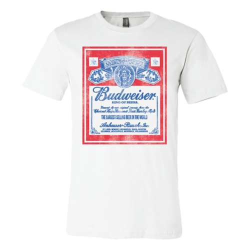 Budweiser Chicago Bulls White T-Shirt - The Beer Gear Store