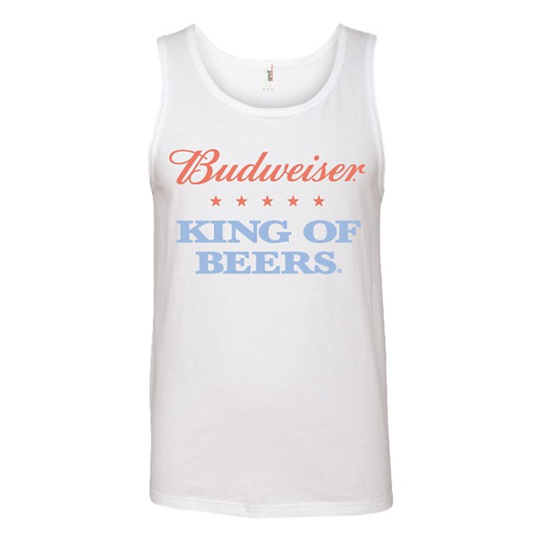 Men's Brew City Brand Budweiser KOB Faded Tank Top product image