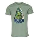 Adult Brew City Bass Busch Light Fishing T-Shirt