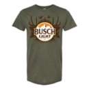 adult Brew City Busch Jumping Fish T-Shirt XLarge Natural