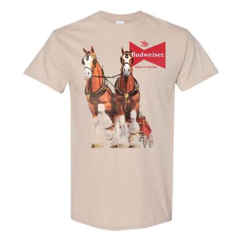 Men's Brew City Budweiser Clydesdales King Of Beers T-Shirt