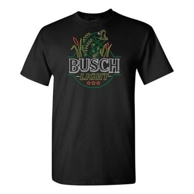 Men's Brew City Busch Light Bass Neon T-Shirt
