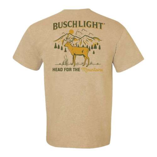 Men's Brew City Busch Light Vintage Deer T-Shirt