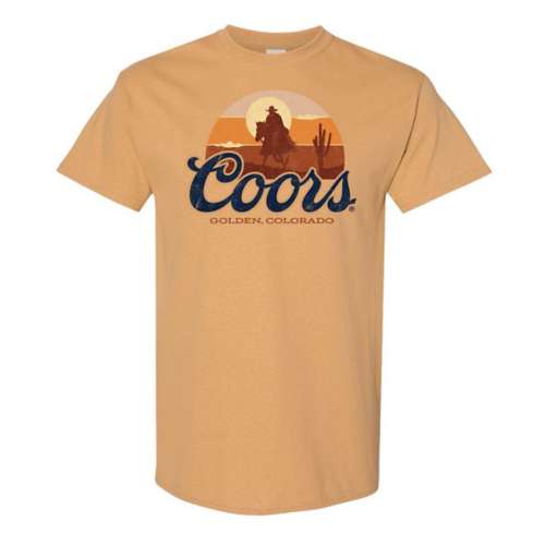 Men's Brew City Coors Banquet Cowboy anorak T-Shirt