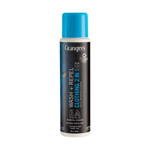 Grangers Wash + Repel Clothing 2 in 1 - Cleans and Waterproofs in One Wash  Cycle