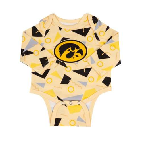 Authentic-Brand Baby Iowa Hawkeyes Christer Logo Onesie