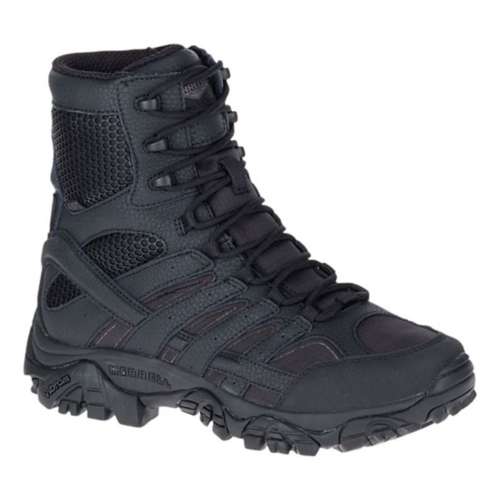 Men's Merrell MOAB 2 8 Inch Black Waterproof Boots