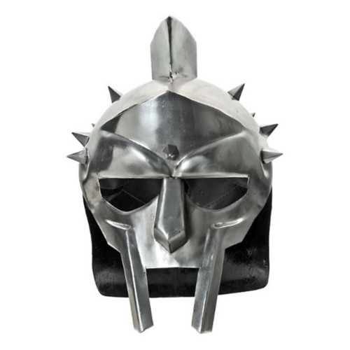 Casco Romano Con Supporto - Decorazione Da Collezione SZCO India Made