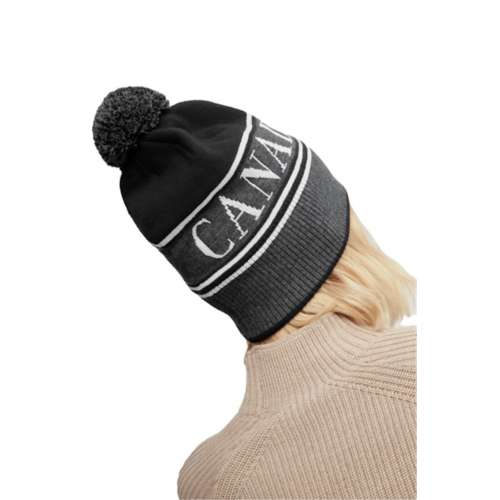 Canada goose pom outlet hat